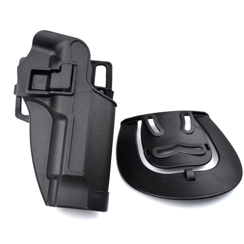 TACTICAL HOLSTER LEVEL RETENTION AUTO LOCK DUTY PISTOL GUN HOLSTER