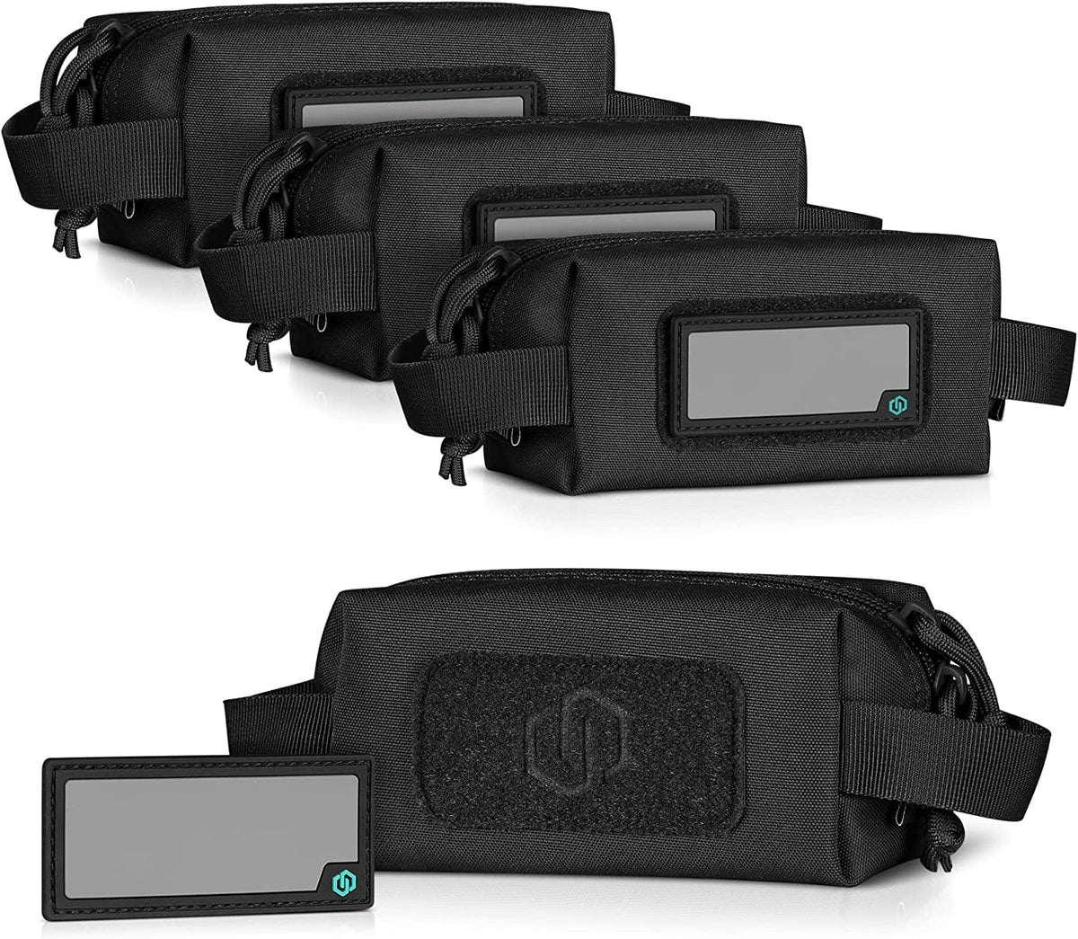 Soft Tactical Storage Pouch (4 Pack)