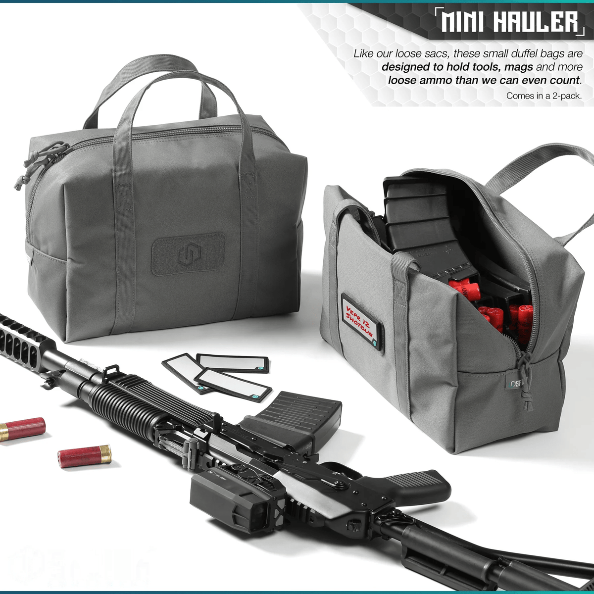 Mini Hauler Duffel Bag - 2 Pack