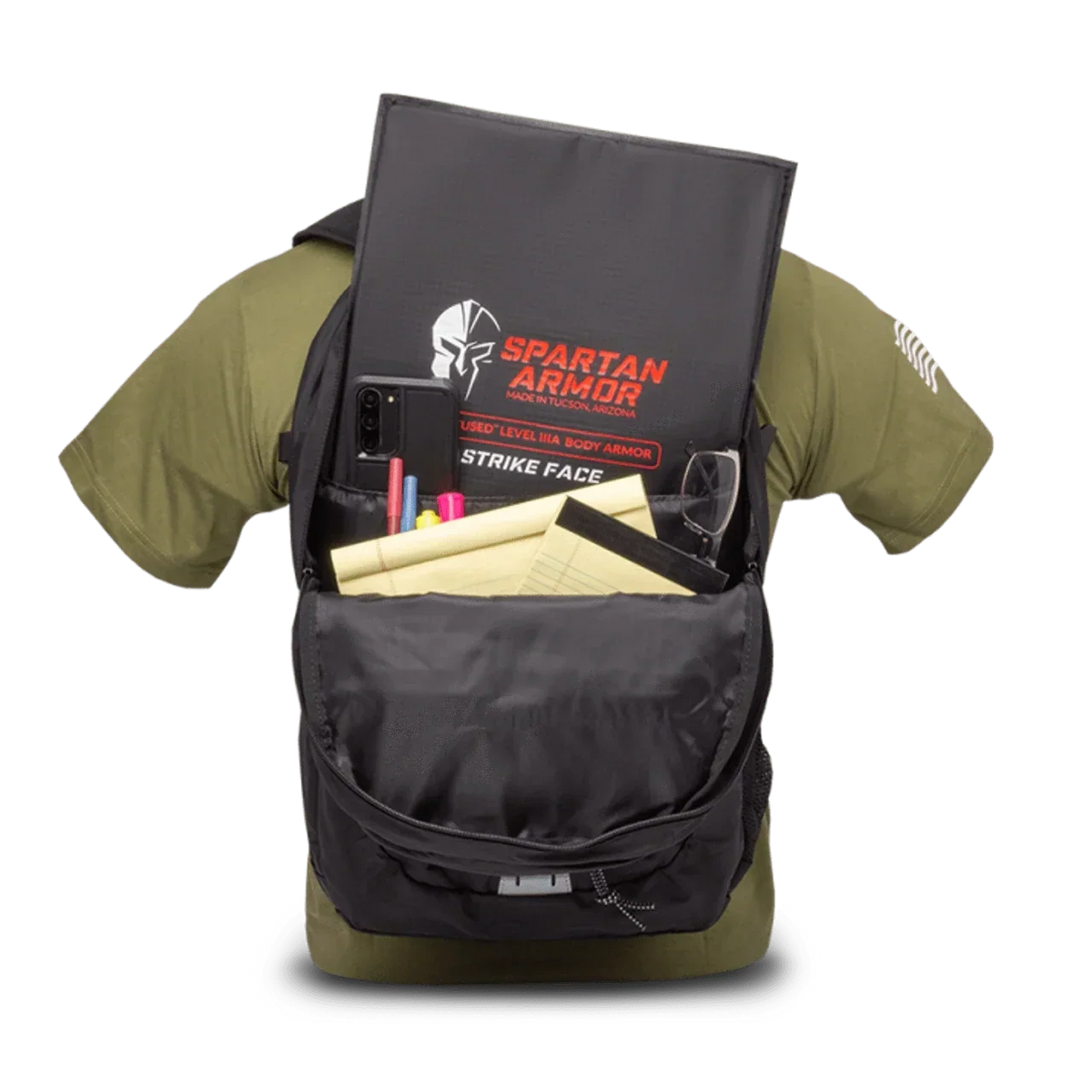 Spartan Level 3A Backpack Armor Panel