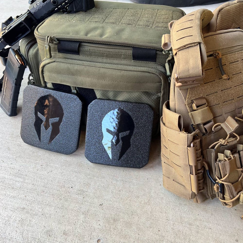 Spartan Level III+ AR550 Steel Body Armor Package