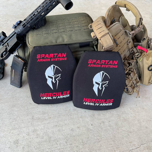 Spartan Level IV Ceramic Body Armor (Set of 2)