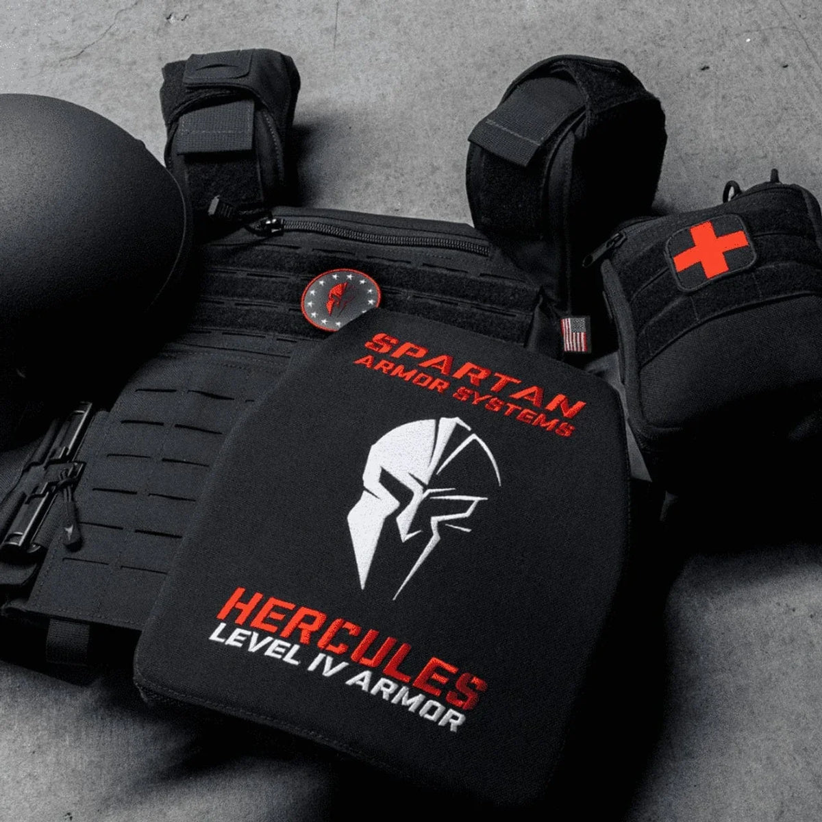 Spartan Level IV Ceramic Body Armor Package