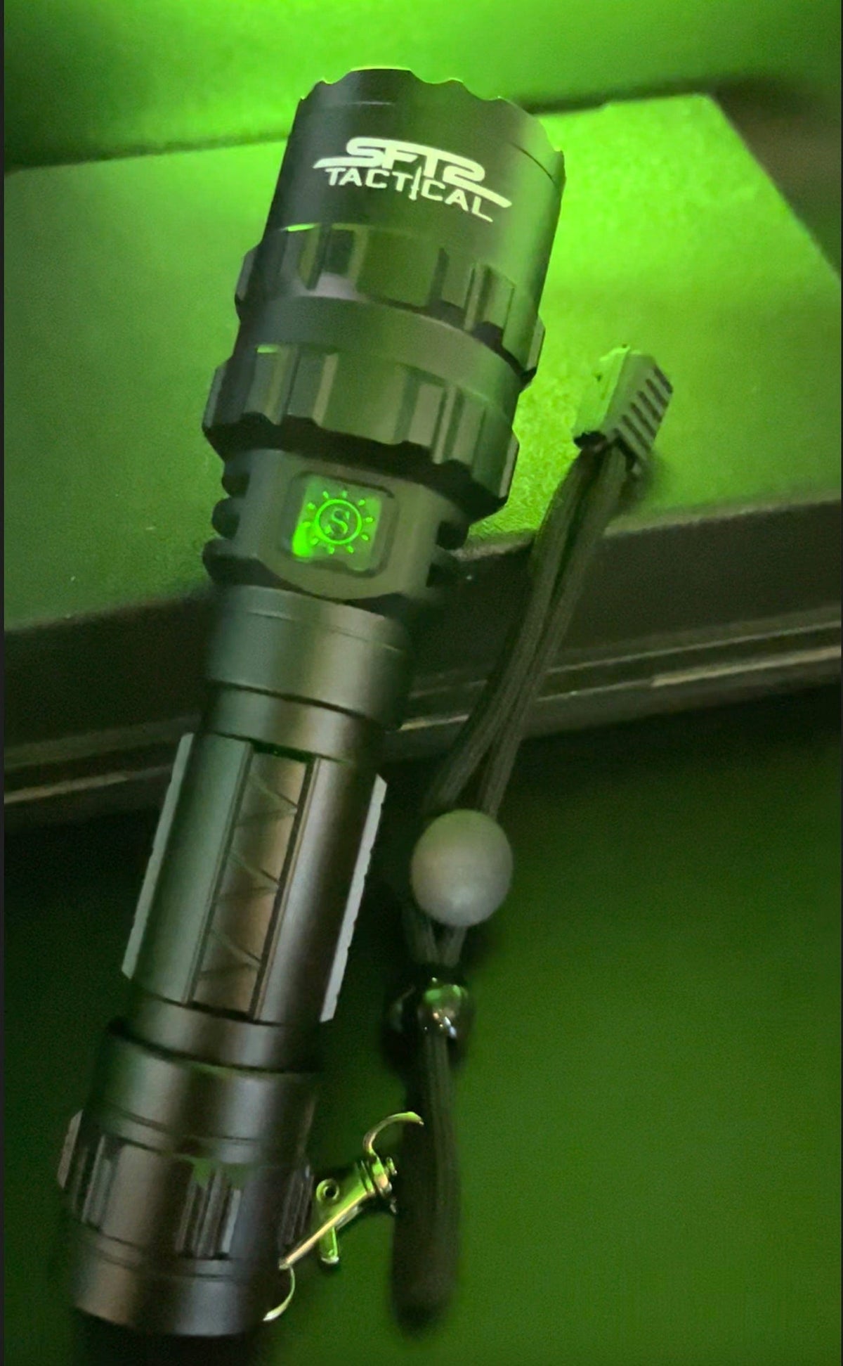 Tactical Multi Color Flashlight - 1600 Lumens