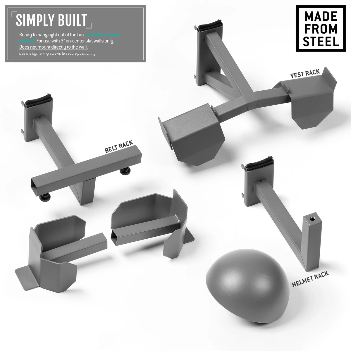 Wall Rack System - Tactical Gear Rack