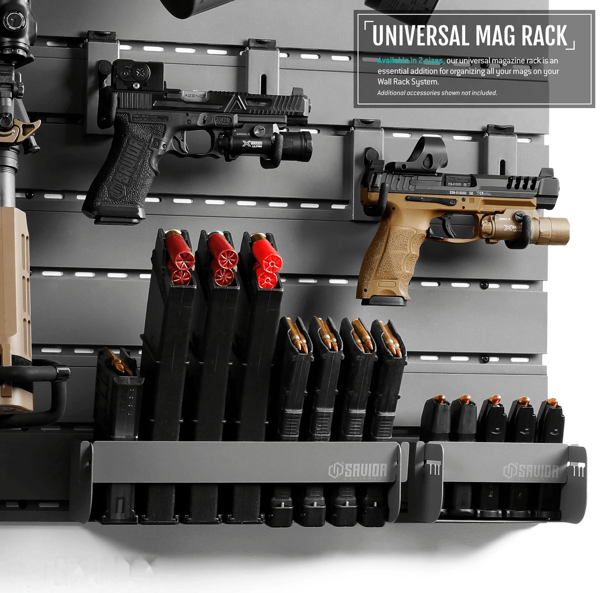 Build Your Wall Rack w/Angle Adjustable Rifle Wall Rack