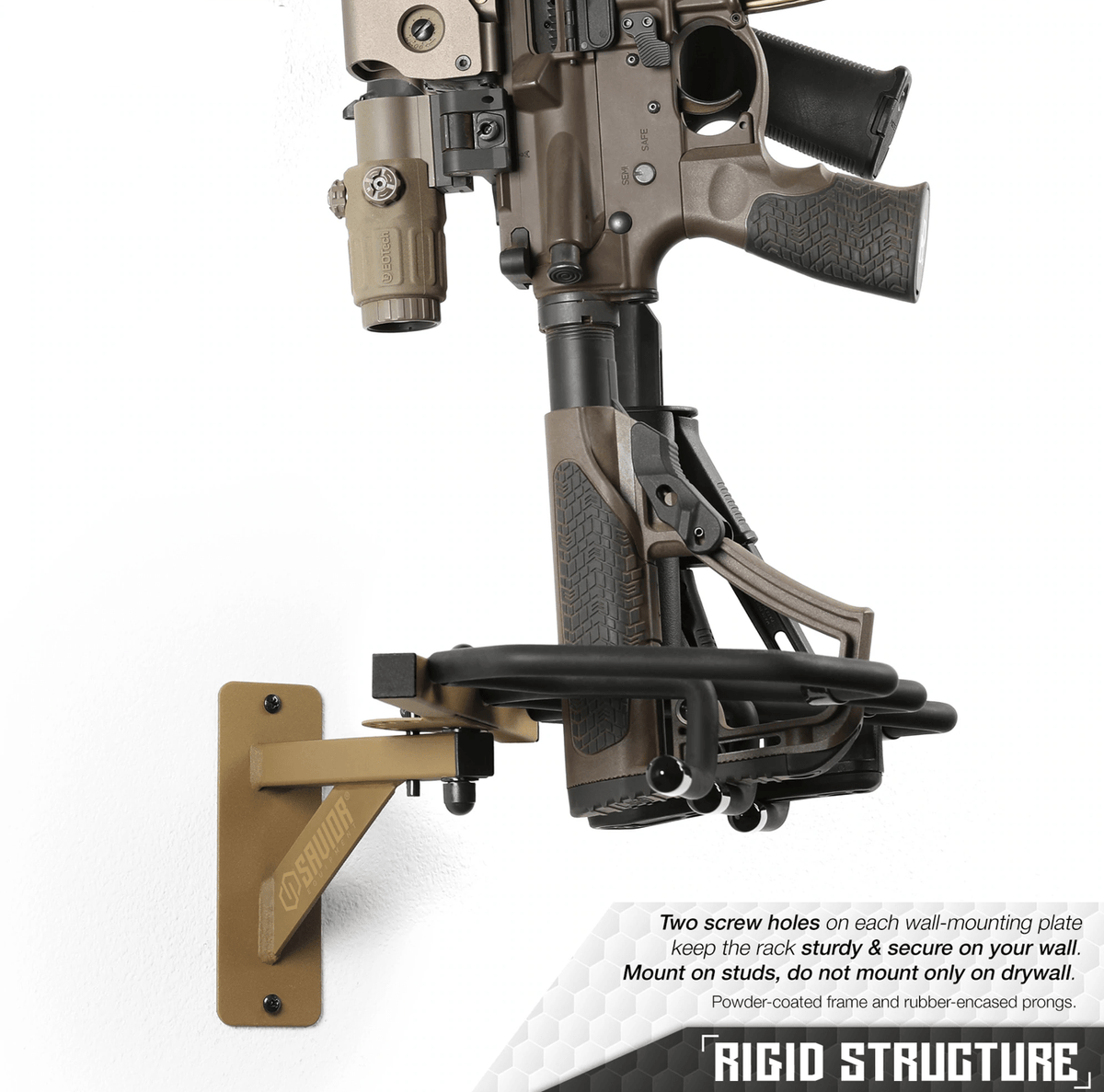 3 Slot Adjustable Wall Rack