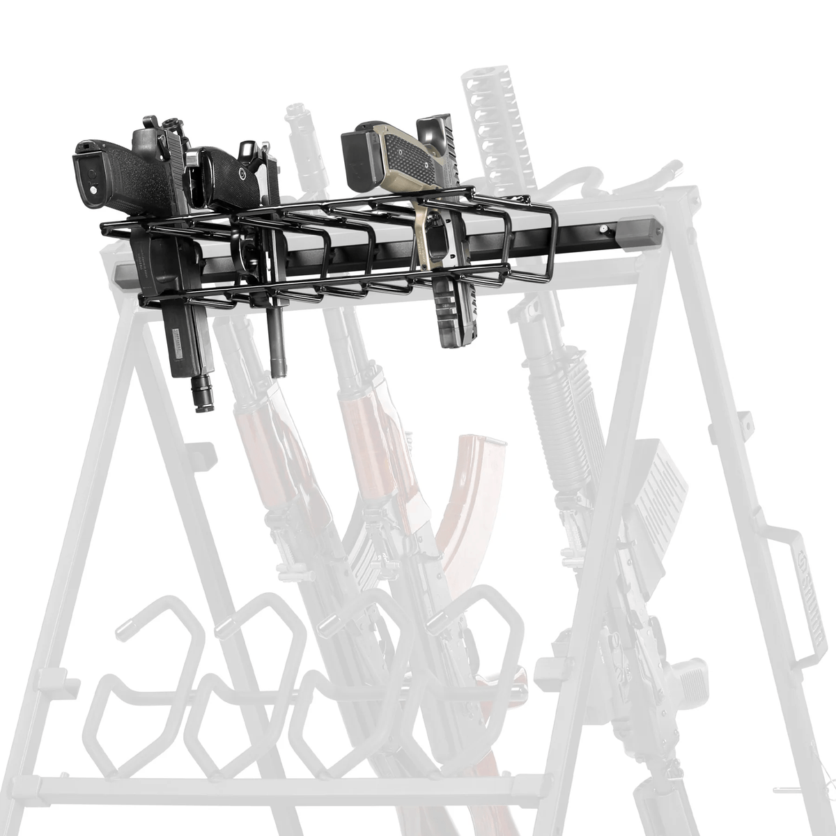 Pistol Rack Attachment for Shorty Rack of 9