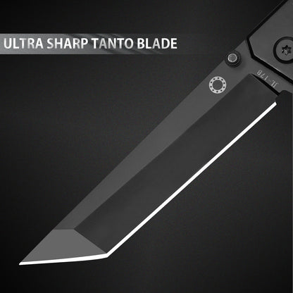 Folding Knife with Slingshot Outdoor Knife EDC Knife