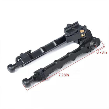 Tactical Support Bipod Outdoor Tripod Adjustable Joint Converter 20mm Picatinny Accessories