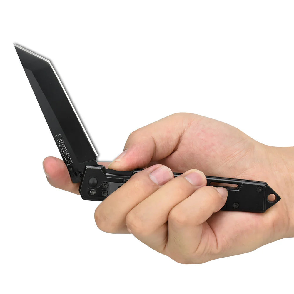 Folding Knife with Slingshot Outdoor Knife EDC Knife