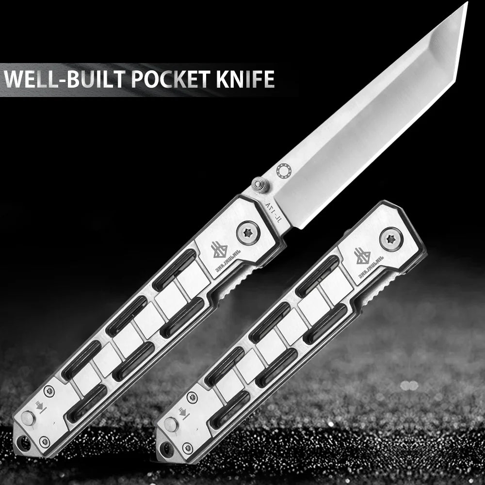 Folding Knife with Slingshot Outdoor Knife EDC Knife