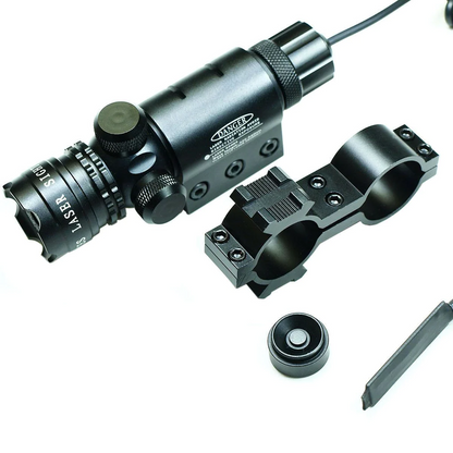 Tactical C3-9X40EG Optical Rifle Scope with Green Laser Sight Mounts & Acc Rails