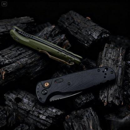 4300BK-02 CLA Utility Button Lock Folding Knife
