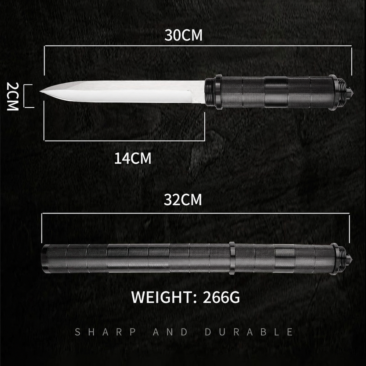 Connectable Baton Knife