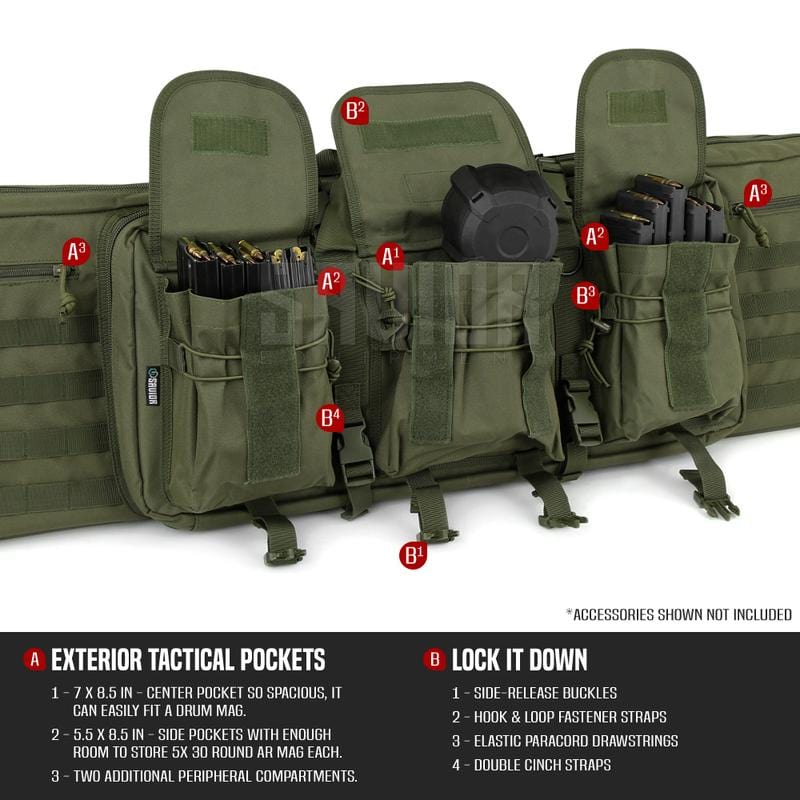 Camo American Classic Double Case (4 Sizes)