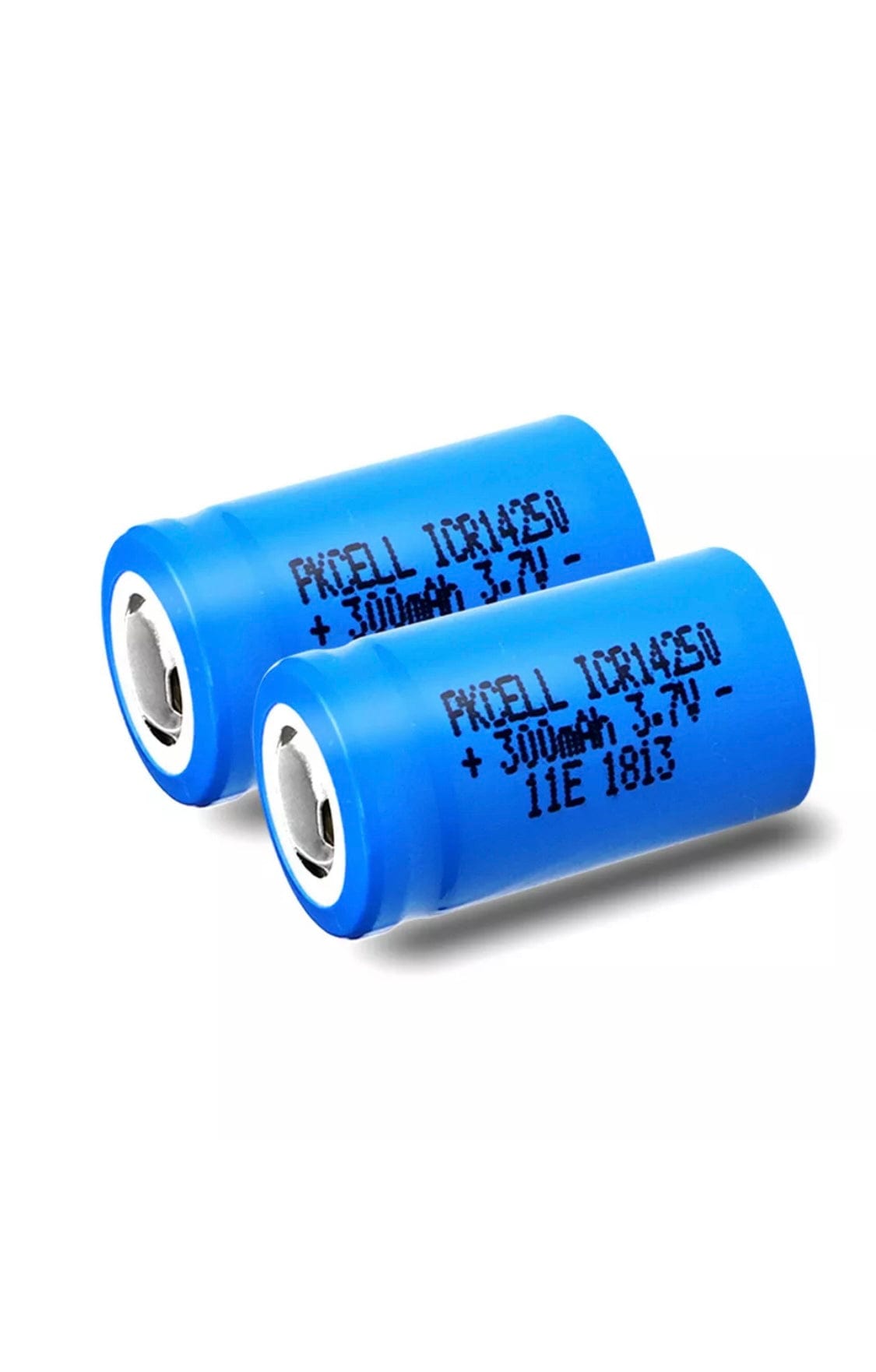 2  Pack 14250 ICR14250 300mAh 3.7V Lithium Batteries