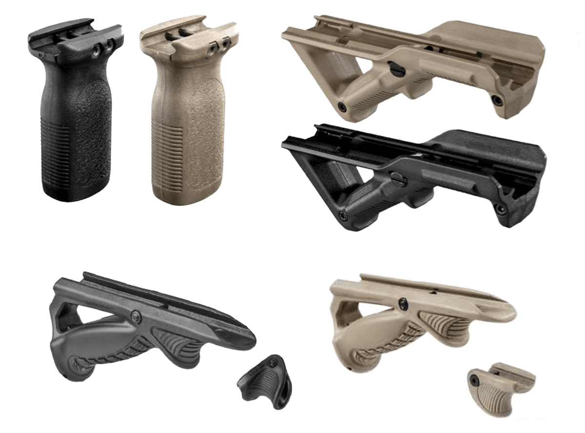 Vertical and Angled Foregrips
