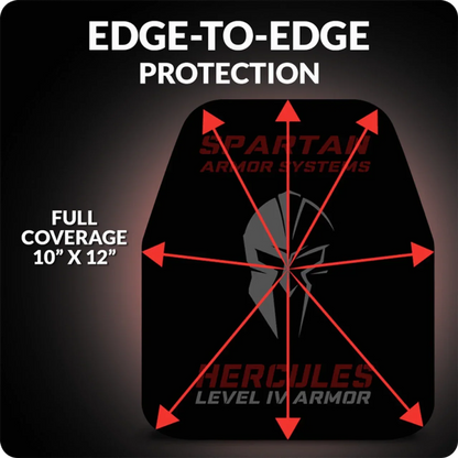 Spartan Level IV Ceramic Body Armor (Set of 2)