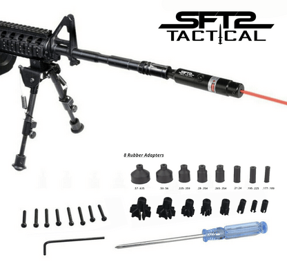 RidgeVanta™ Tactical Universal Laser Bore Sighter for .22 to .50 Caliber Scope