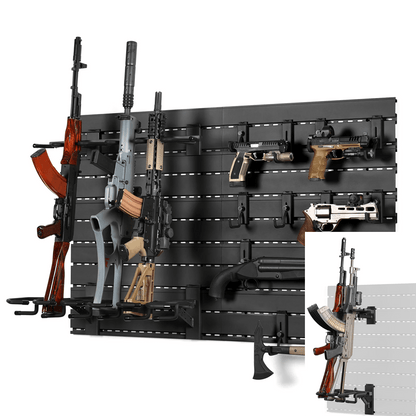 Build Your Wall Rack w/Angle Adjustable Rifle Wall Rack