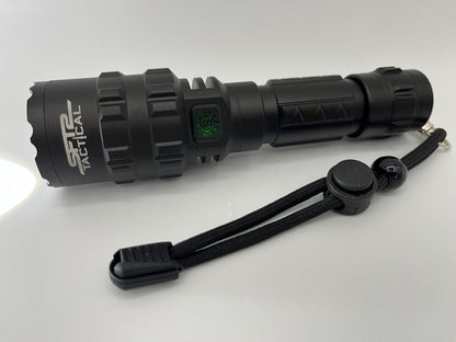 Tactical Multi Color Flashlight - 1600 Lumens