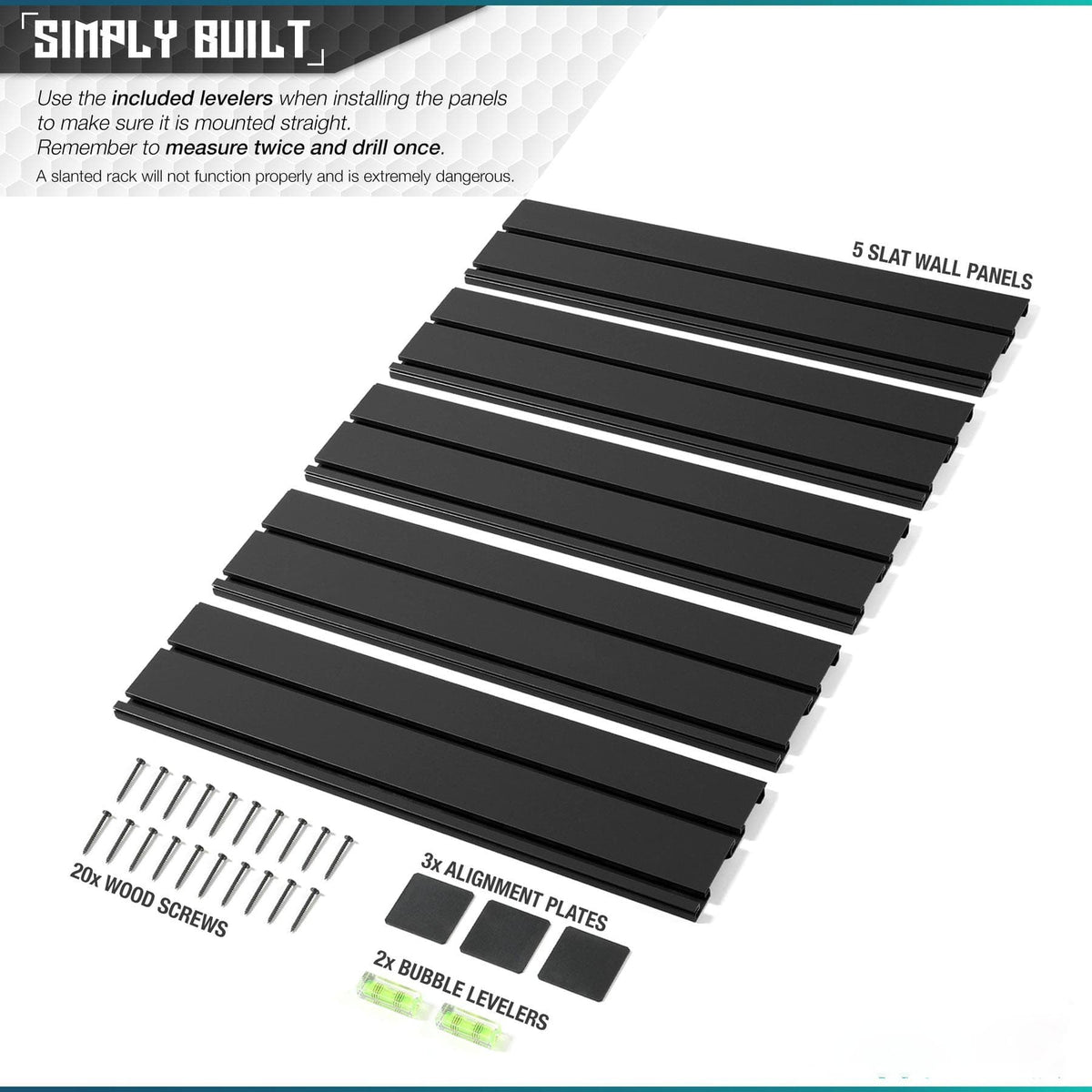 Build Your Wall Rack w/Tactical Gear Rack