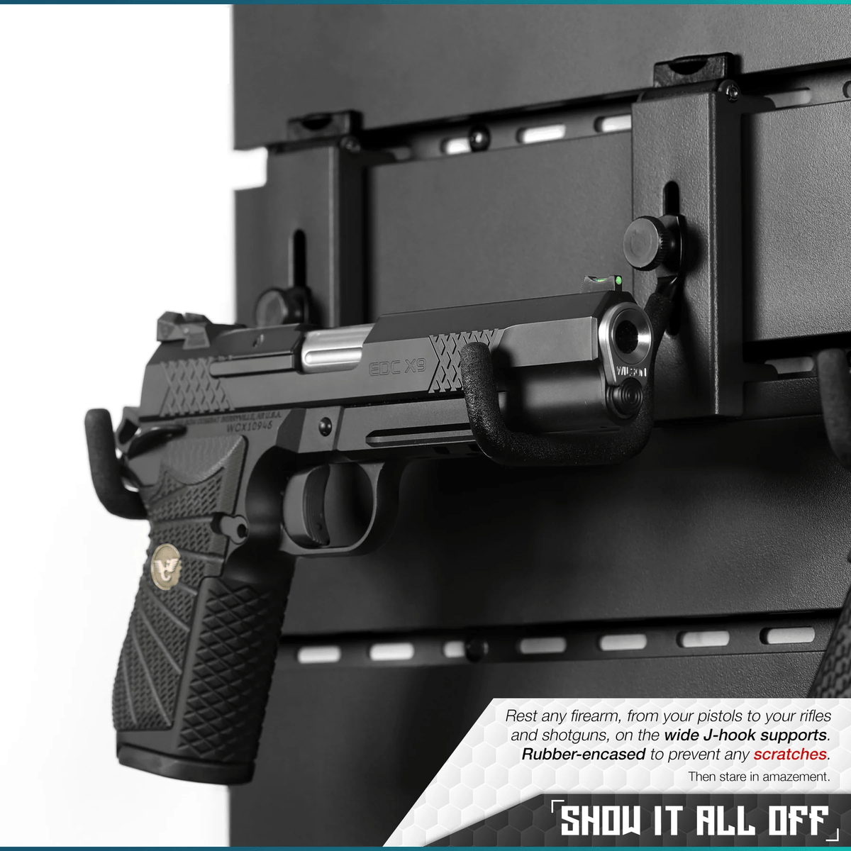 Build Your Wall Rack w/Rifle Wall Rack