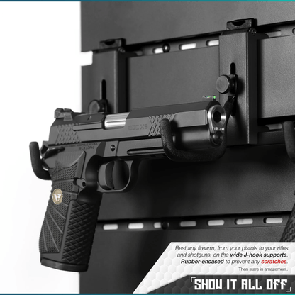Build Your Wall Rack w/Angle Adjustable Rifle Wall Rack