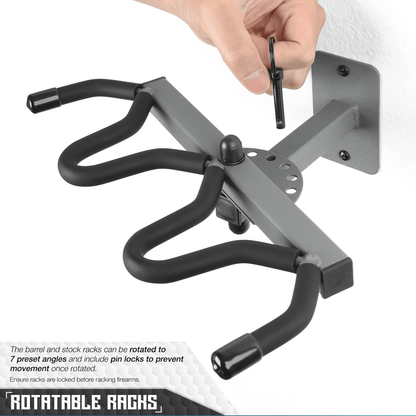 3 Slot Adjustable Wall Rack