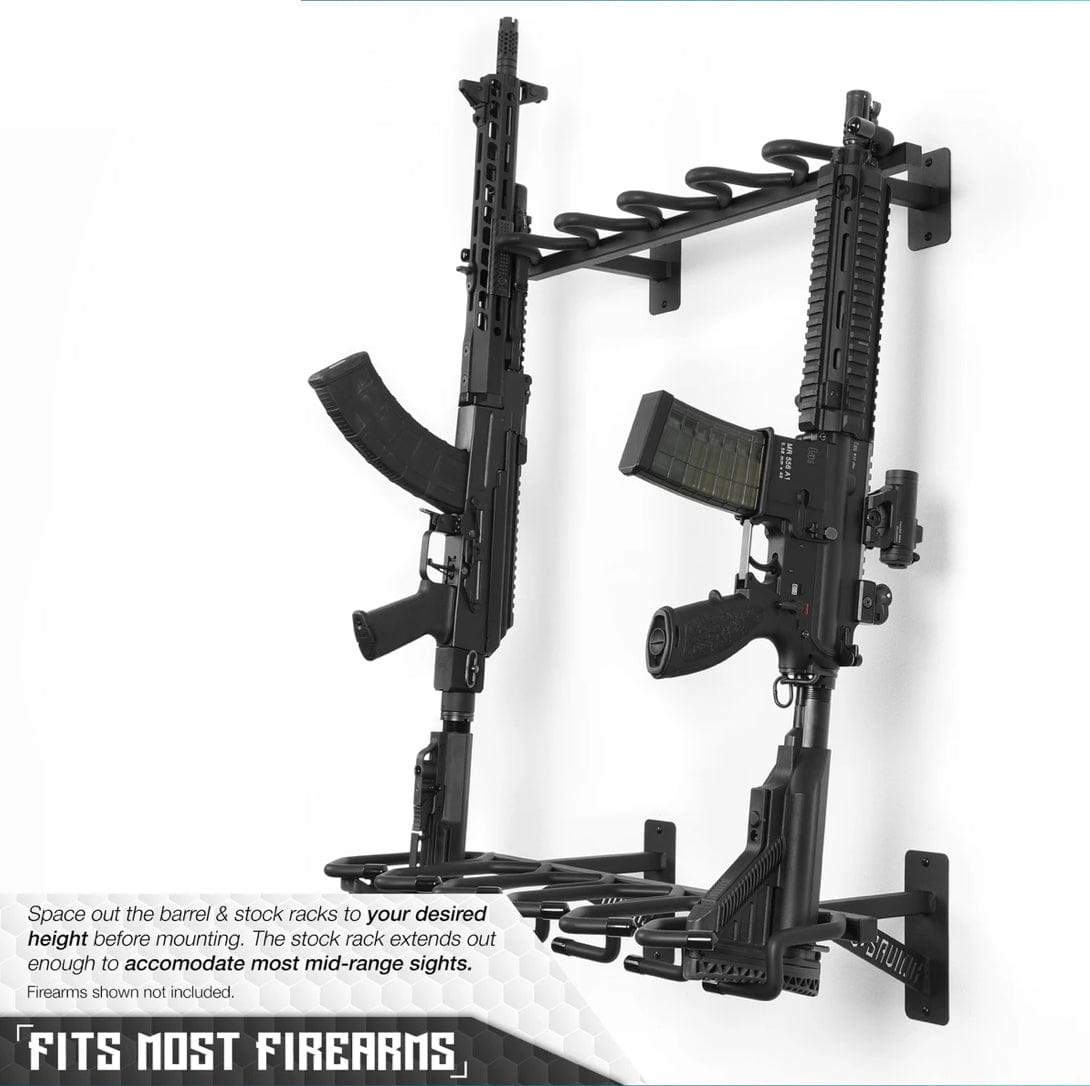 6 Rifle Wall Rack