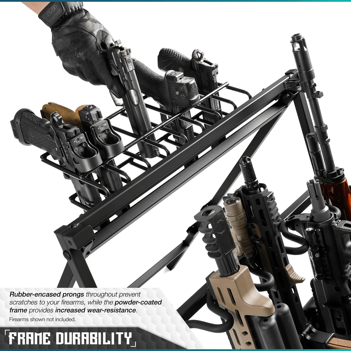 Pistol Rack Attachment for Shorty Rack of 9